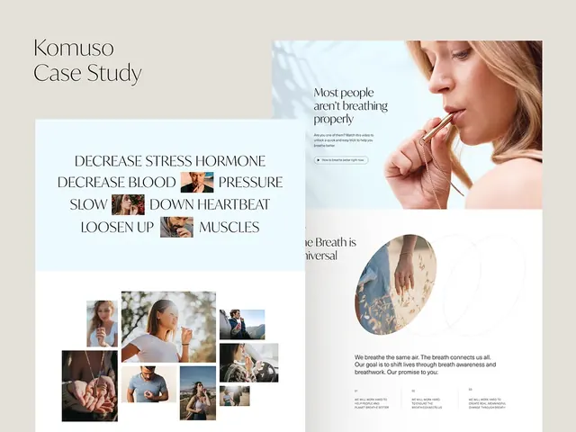 Brand case study website
