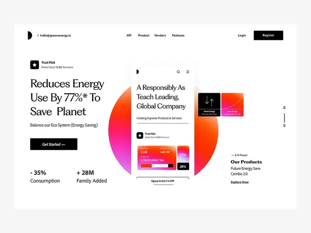 Energy company website