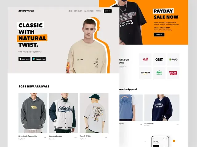 Fashion e-commerce website